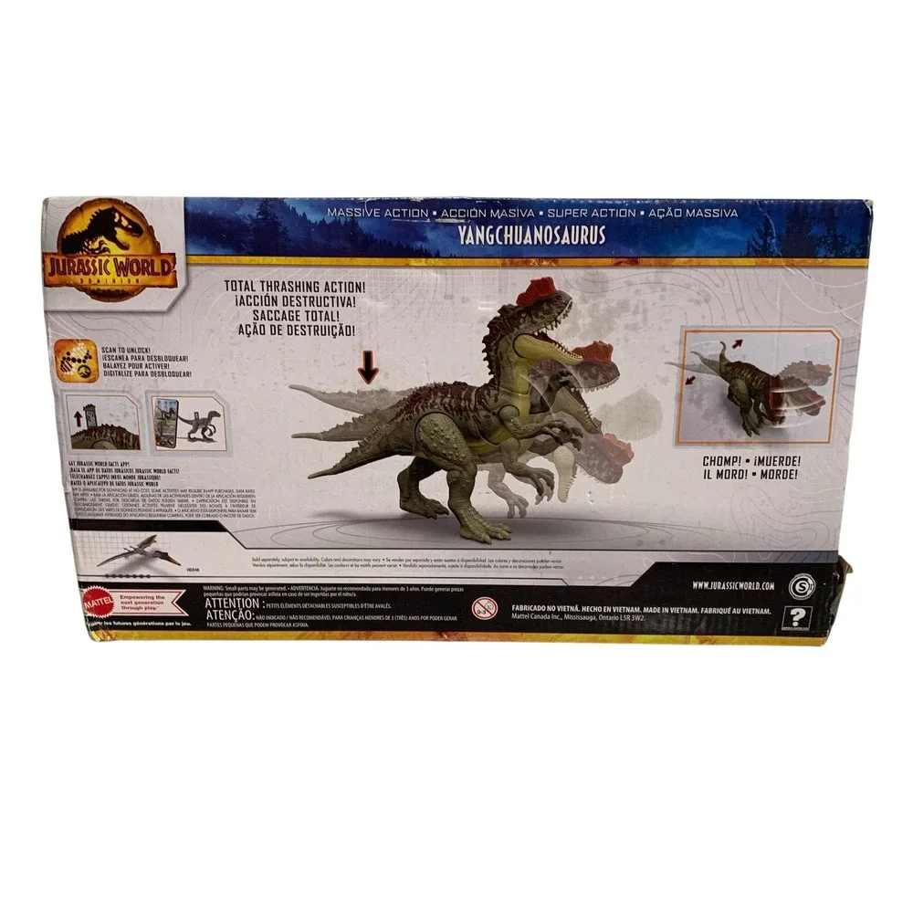 Jurassic World Dominion Yangchuanosaurus Massive Action Figure 2021 New